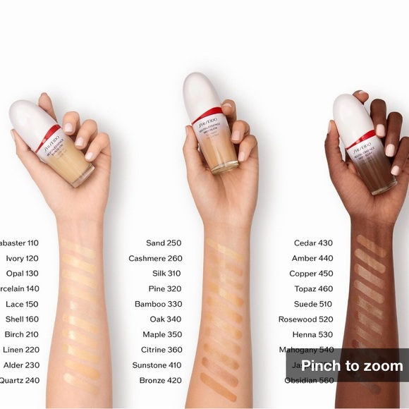 Shisheido Revitalessence Skin Glow Foundation- shade 530 Henna - Picture 5 of 5